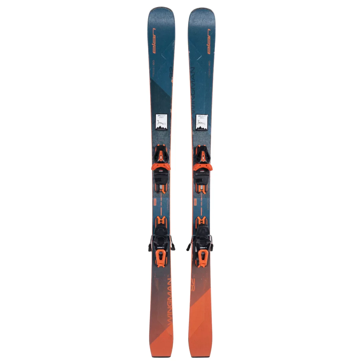 Elan Wingman 82 TI Skis 2023 w/ EL 10 GW Demo Bindings - 160cm