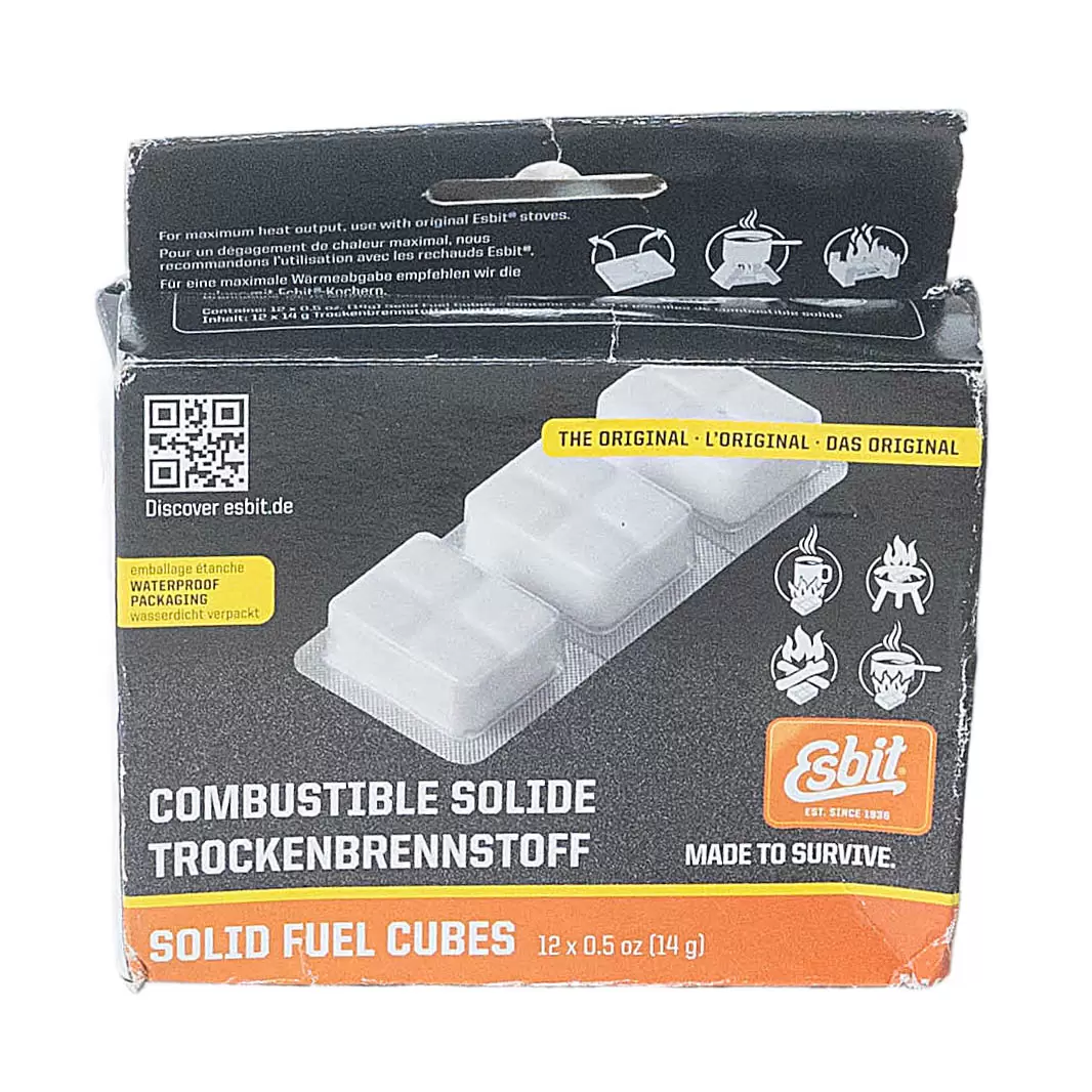 Esbit Solid Fuel Tablet 0.5 oz 12 pk