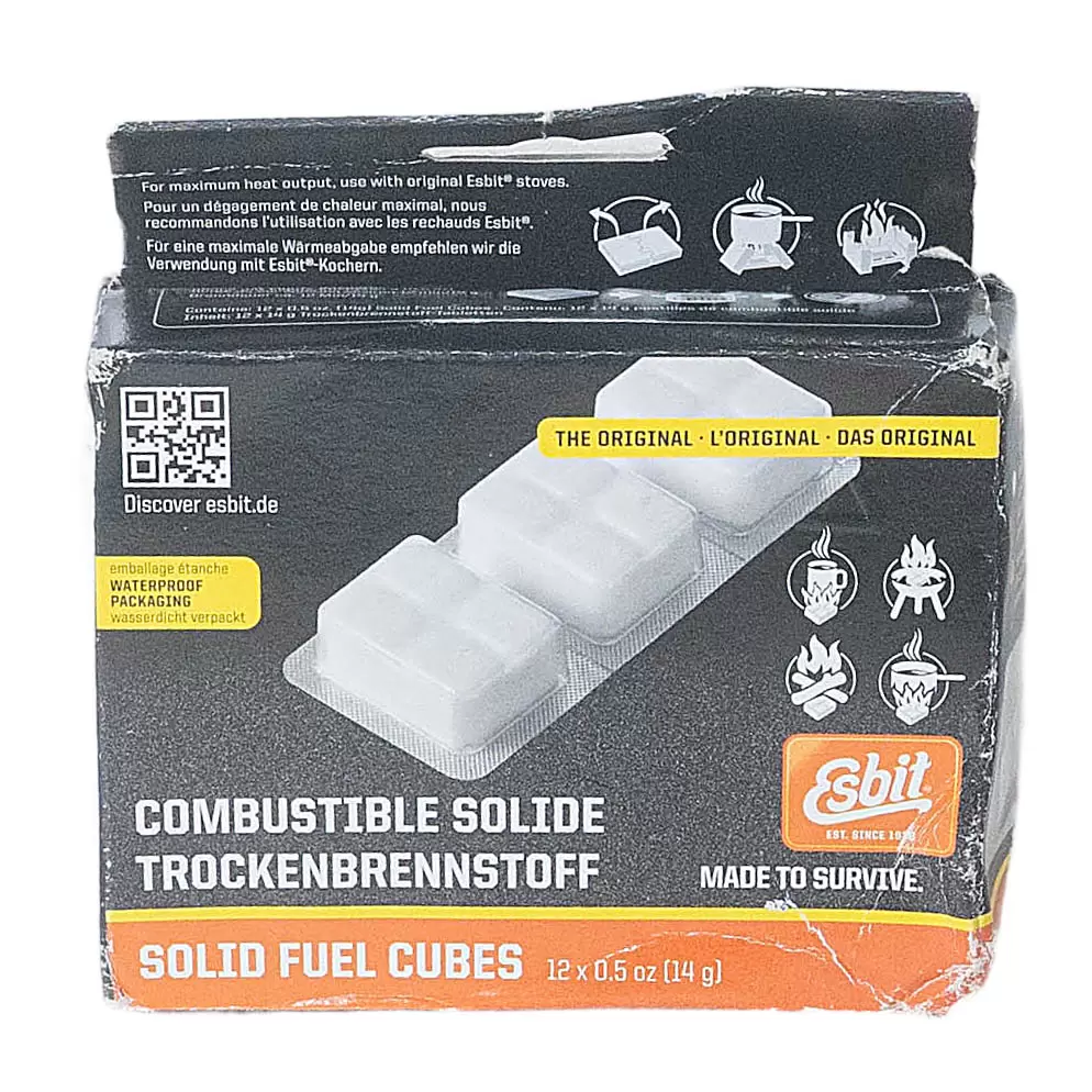 Esbit Solid Fuel Tablet 0.5 oz 12 pk