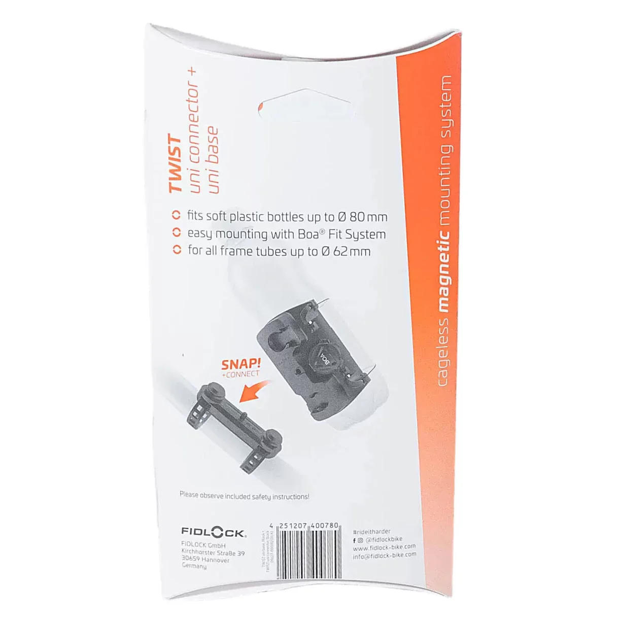FIDLOCK Twist Universal Connector + Bike Base - Image 2