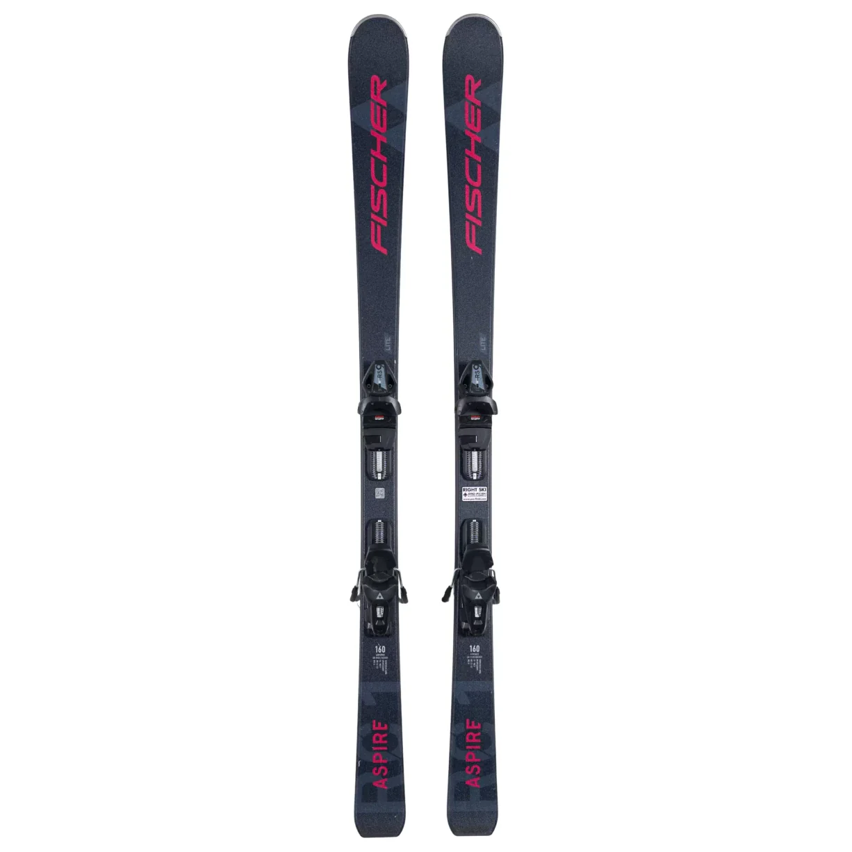Fischer ASPIRE SLR Skis 2023 w/ RS9 SLR Binding - 160cm Women's