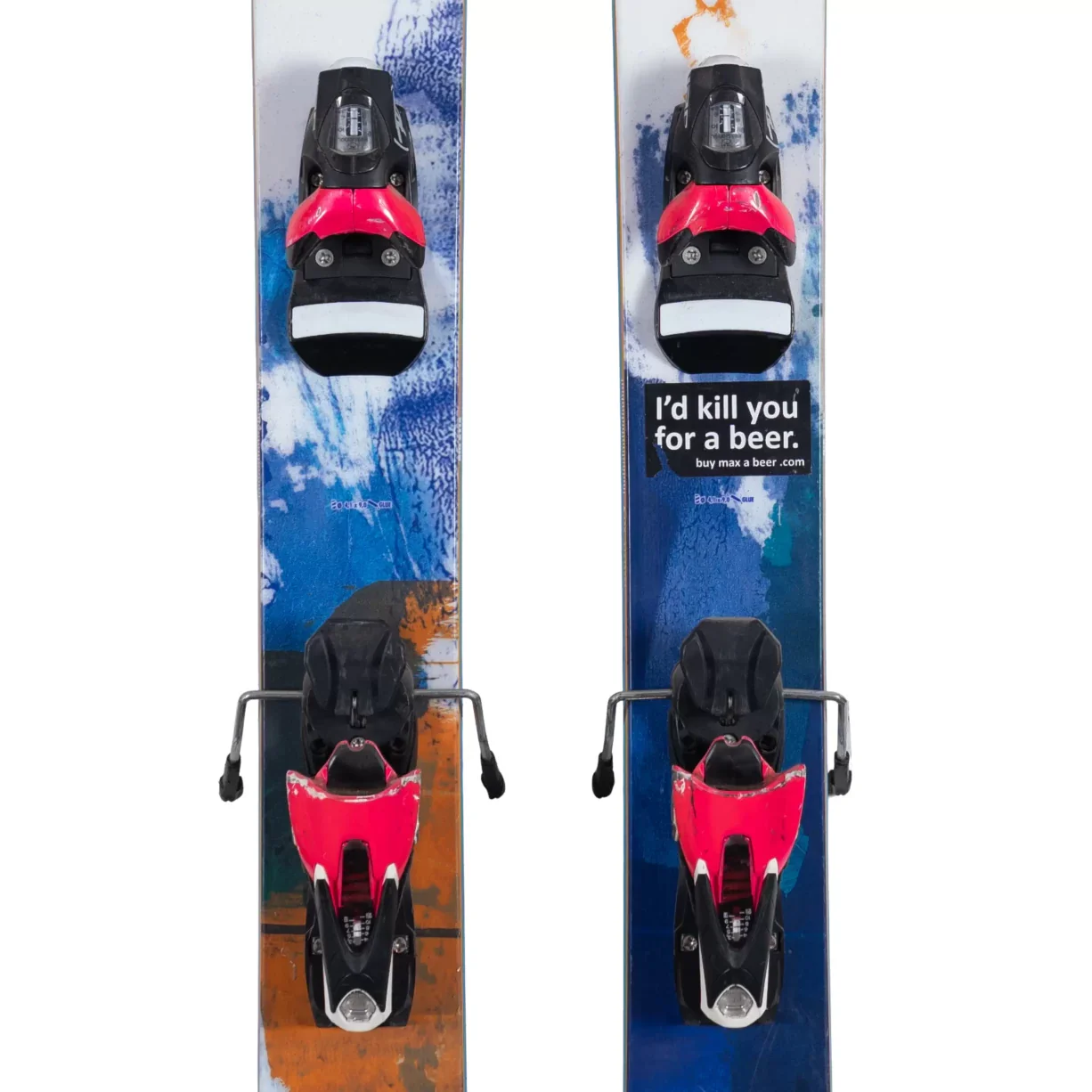 Fischer Big Stix 110 Skis 2015 w/ Rossignol Axial3 120 Dual Bindings - 166cm - Image 2