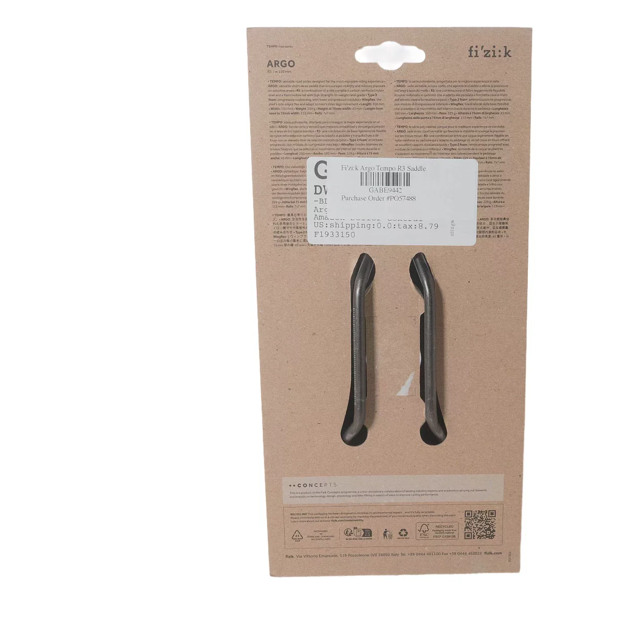 Fi'zi:k Argo Tempo R3 Saddle - Image 2