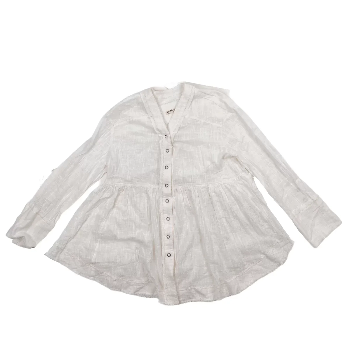 Free People Miles Away Babydoll Long-Sleeve Shirt - Women's