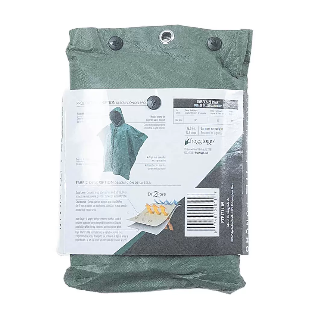 Frogg Toggs Ultra-Lite2 Poncho - Image 2