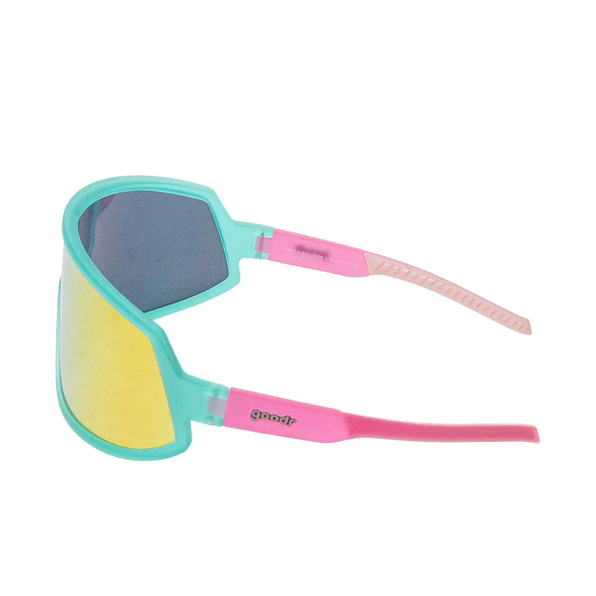 Goodr Save A Bull Ride A Rodeo Clown Sunglasses - Unisex - Image 2