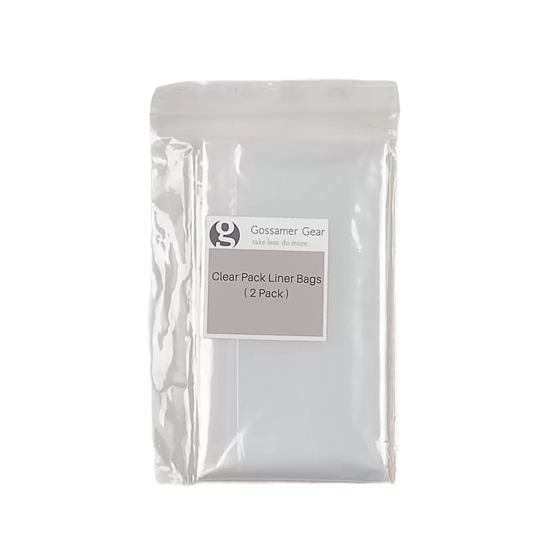 Gossamer Gear Clear Waterproof Pack Liners 2pk