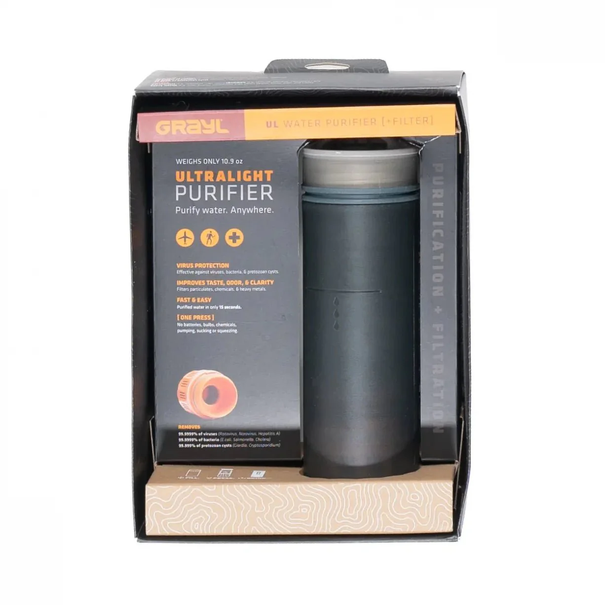 Grayl Ultralight Water Purifier Bottle
