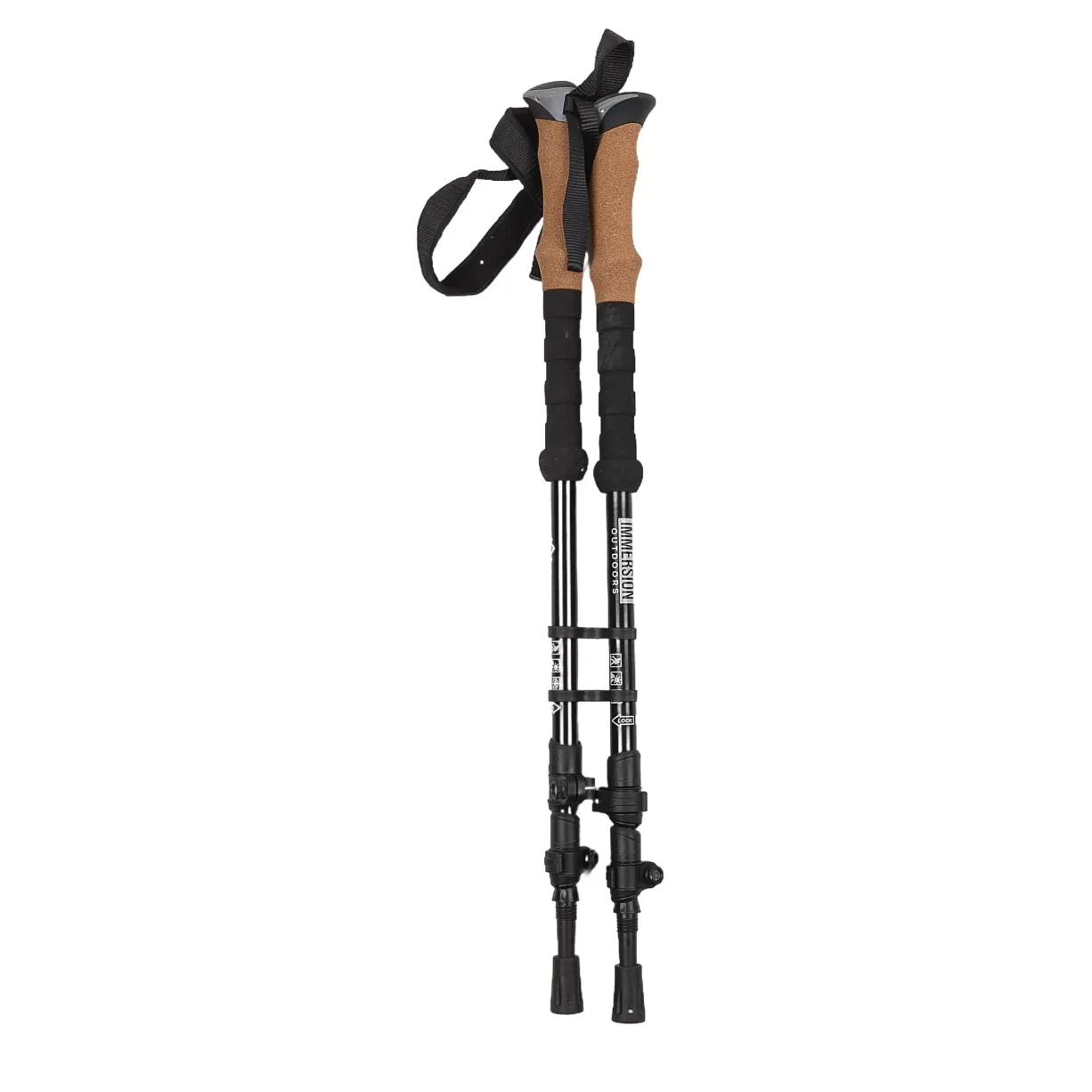 Immersion Outdoors Aluminum Trekking Pole Set - Image 2