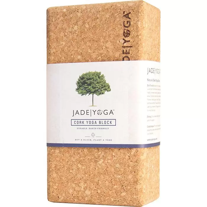 Jade Yoga SMALL CORK BLOCK
