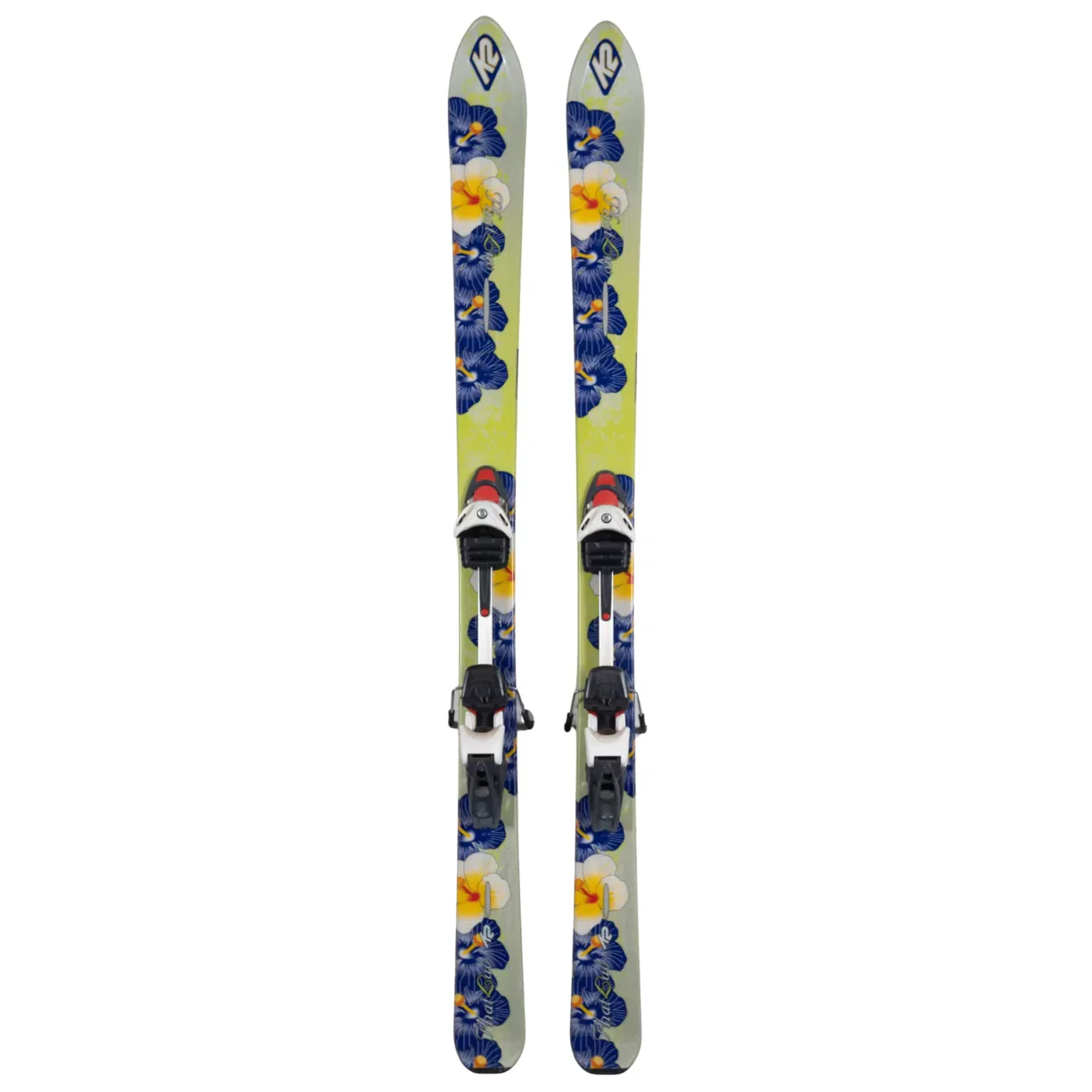 K2 T9 Phat Luv Skis 2005 w/ Fritschi Diamir Freeride Touring Bindings - 162cm Women's