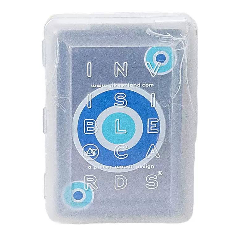 Kikkerland Invisible Playing Cards