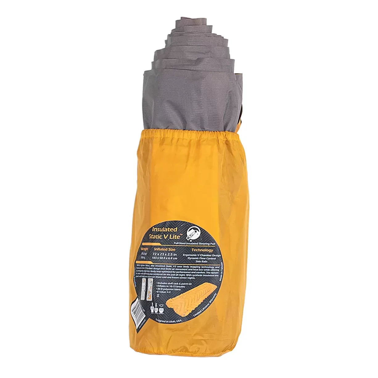 Klymit Insulated Static V Lite Sleeping Pad - Image 3