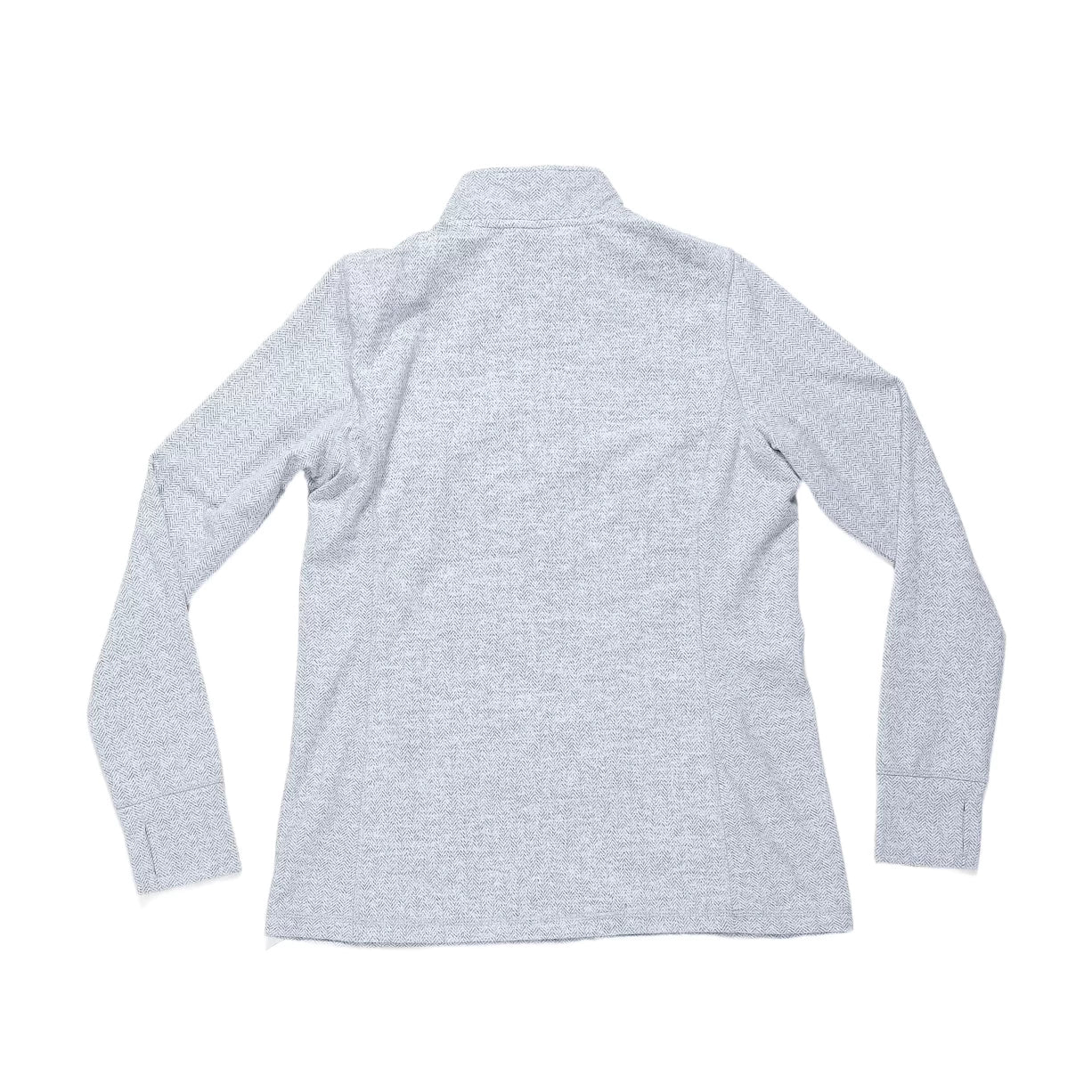 Kyodan Herringbone Knit Mock Neck Half-Zip Long Sleeve Top - Women's - Image 3