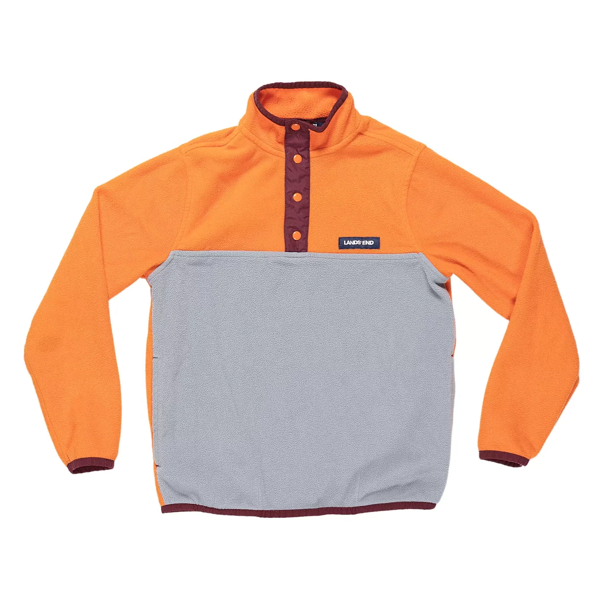 Lands' End Anyweather Fleece Snap Neck - Kids'