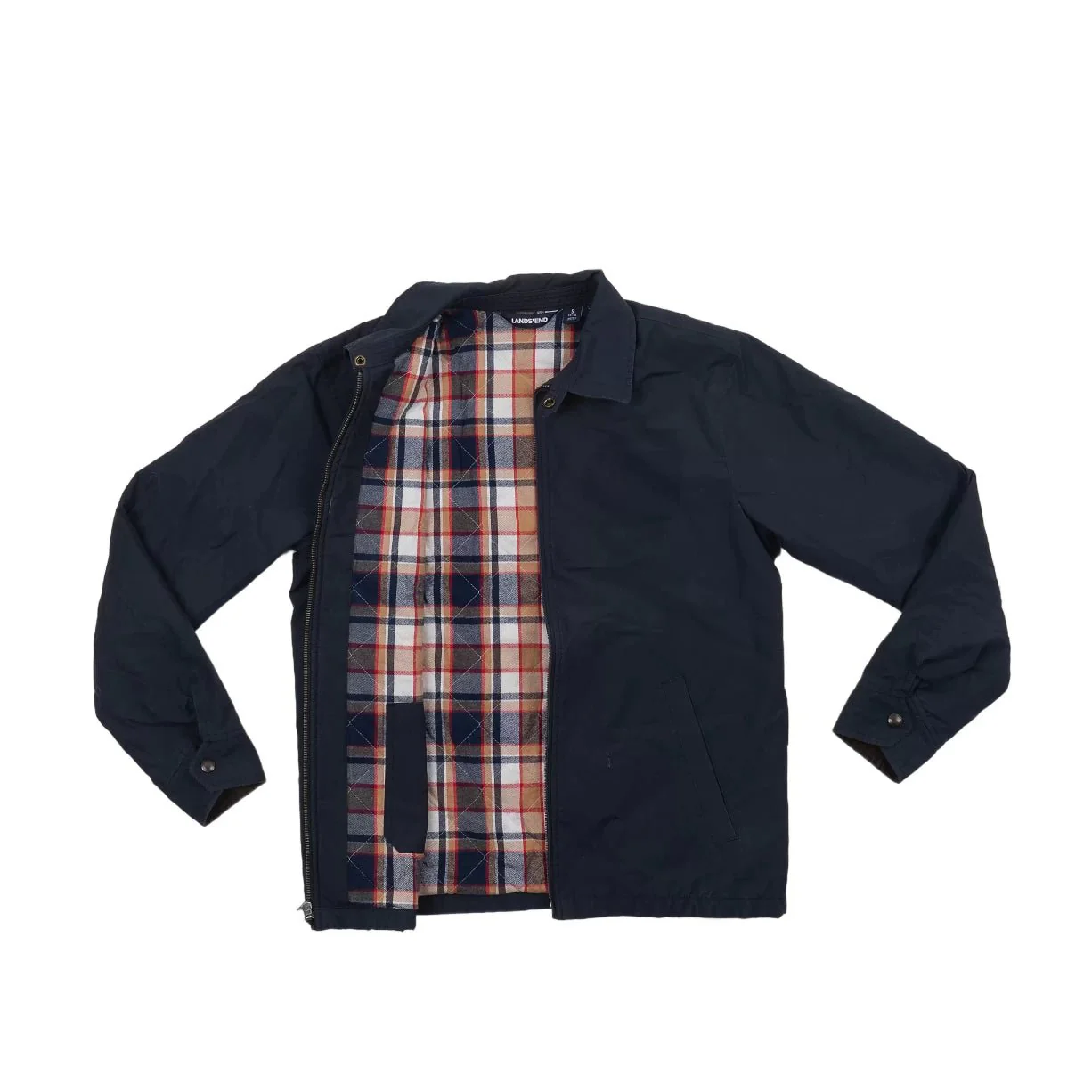 Lands' End Collared Zip Jacket - Men's - Image 2