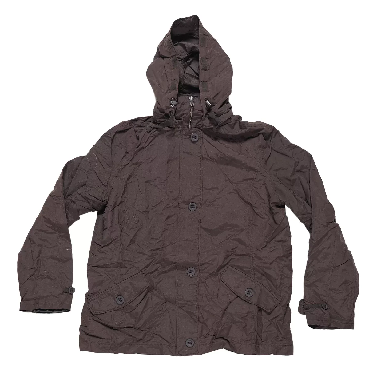 Land's End Detachable Hood Windbreaker - Women's