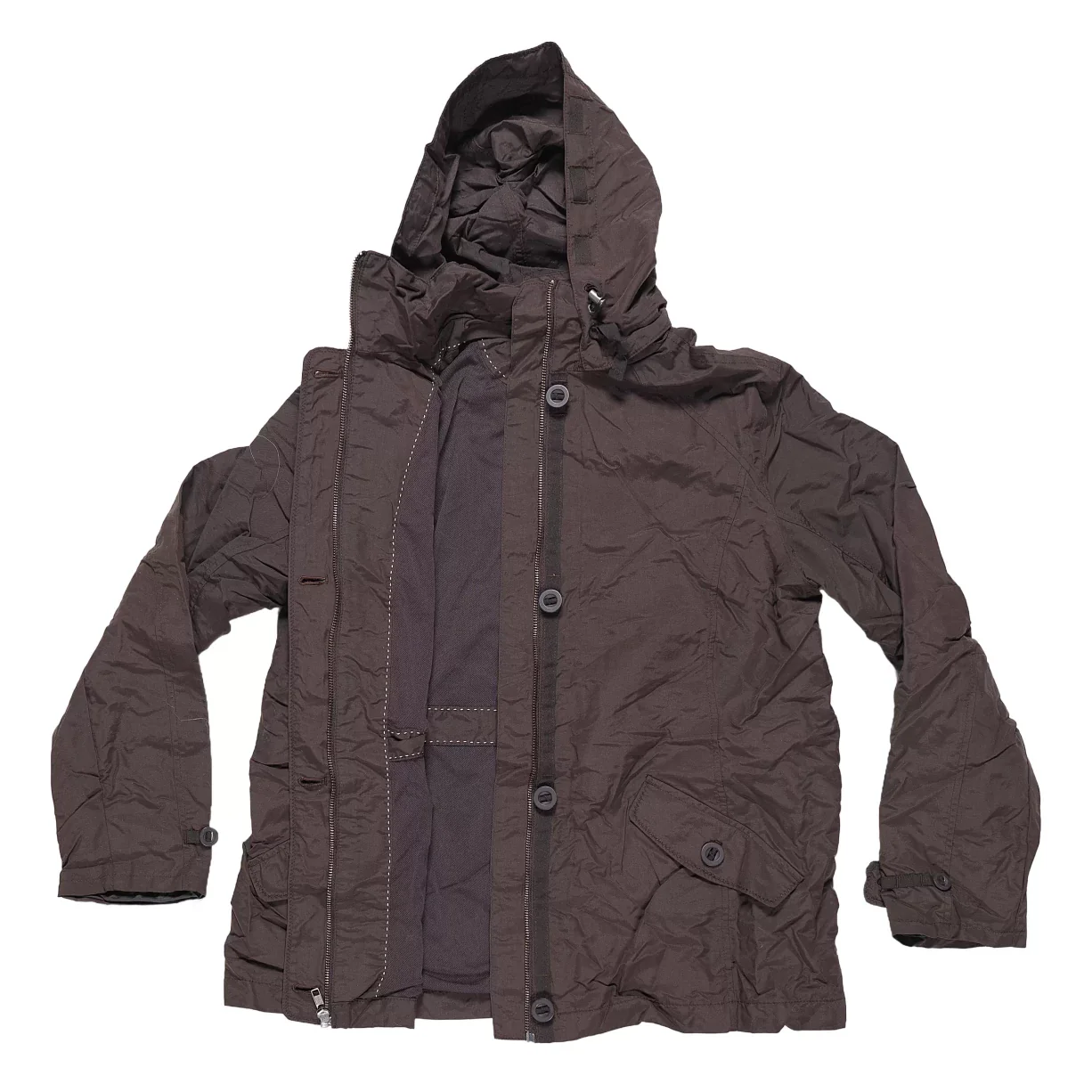 Land's End Detachable Hood Windbreaker - Women's - Image 2