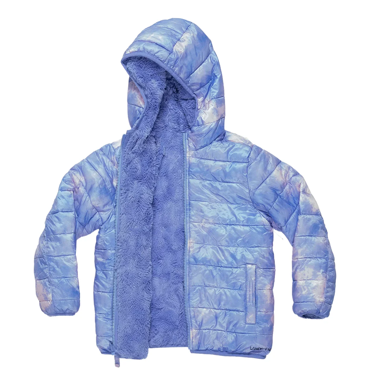 Lands' End Reversible Fleece Jacket - Girls' - Image 2
