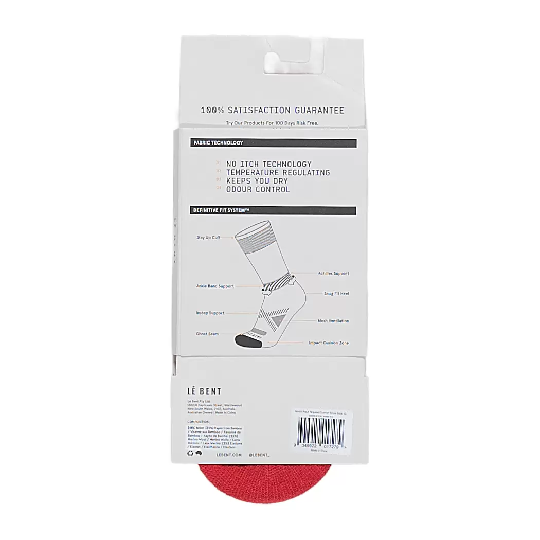 Le Bent Targeted Cushion Nordic Race Snow Sock - Image 2