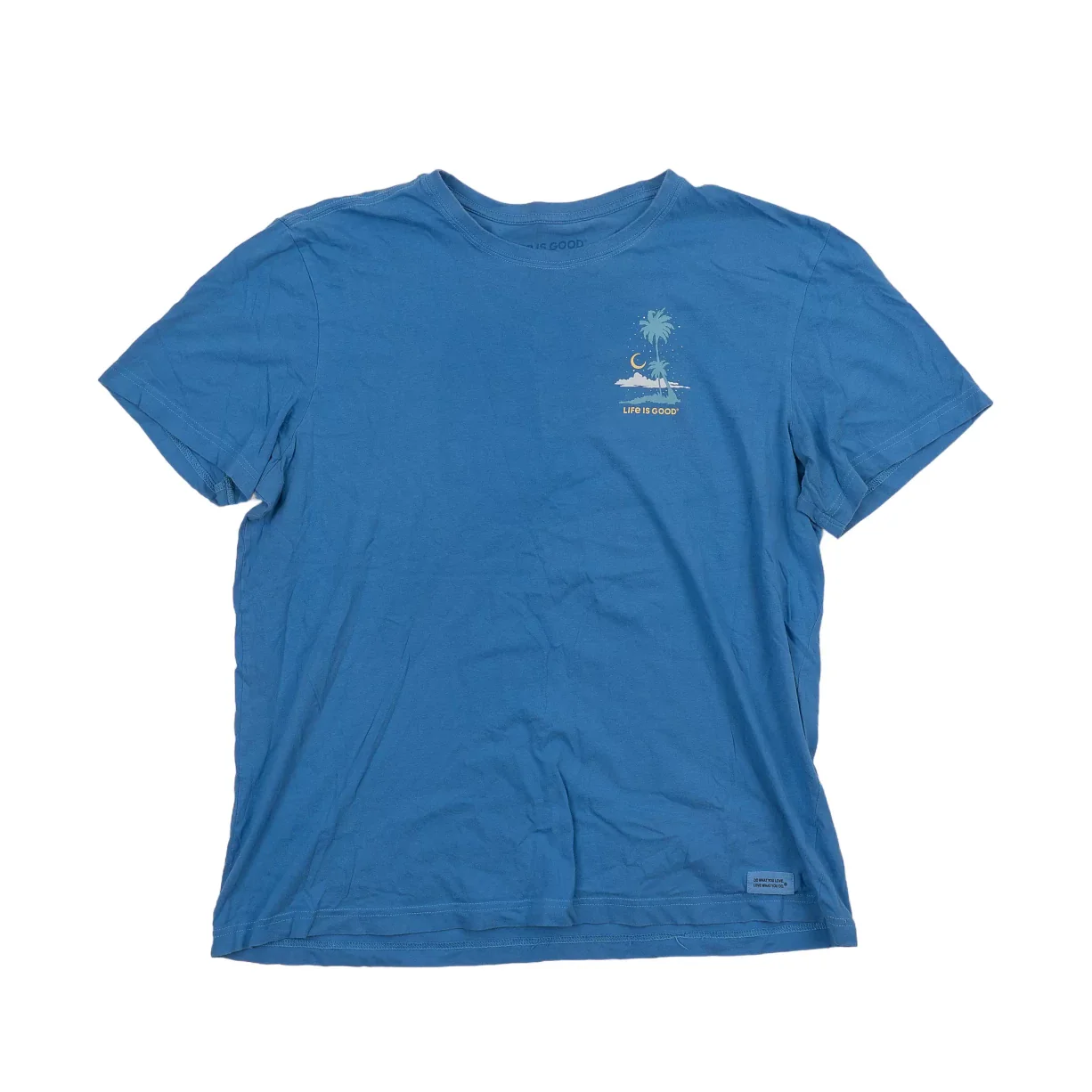 LIFE IS GOOD Log On Short Sleeve Crusher Tee - Men's