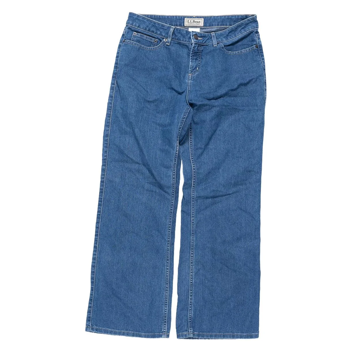 L.L. Bean Favorite Fit Straight Jeans - Women's