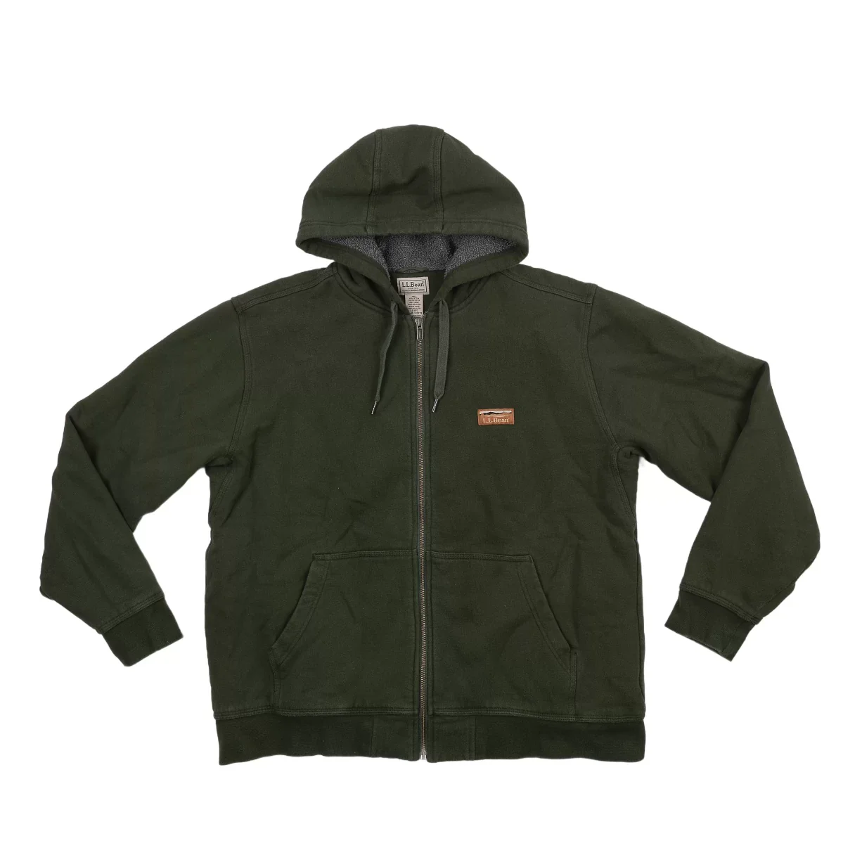 LL Bean Fleece Lined Hoodie - Men's