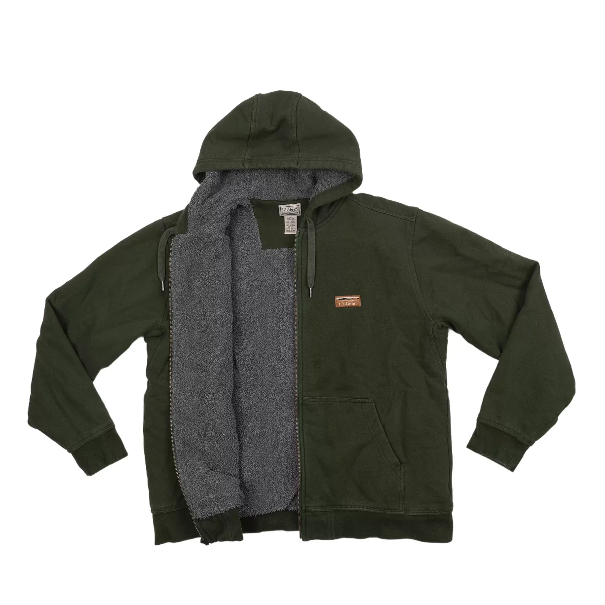 LL Bean Fleece Lined Hoodie - Men's - Image 2