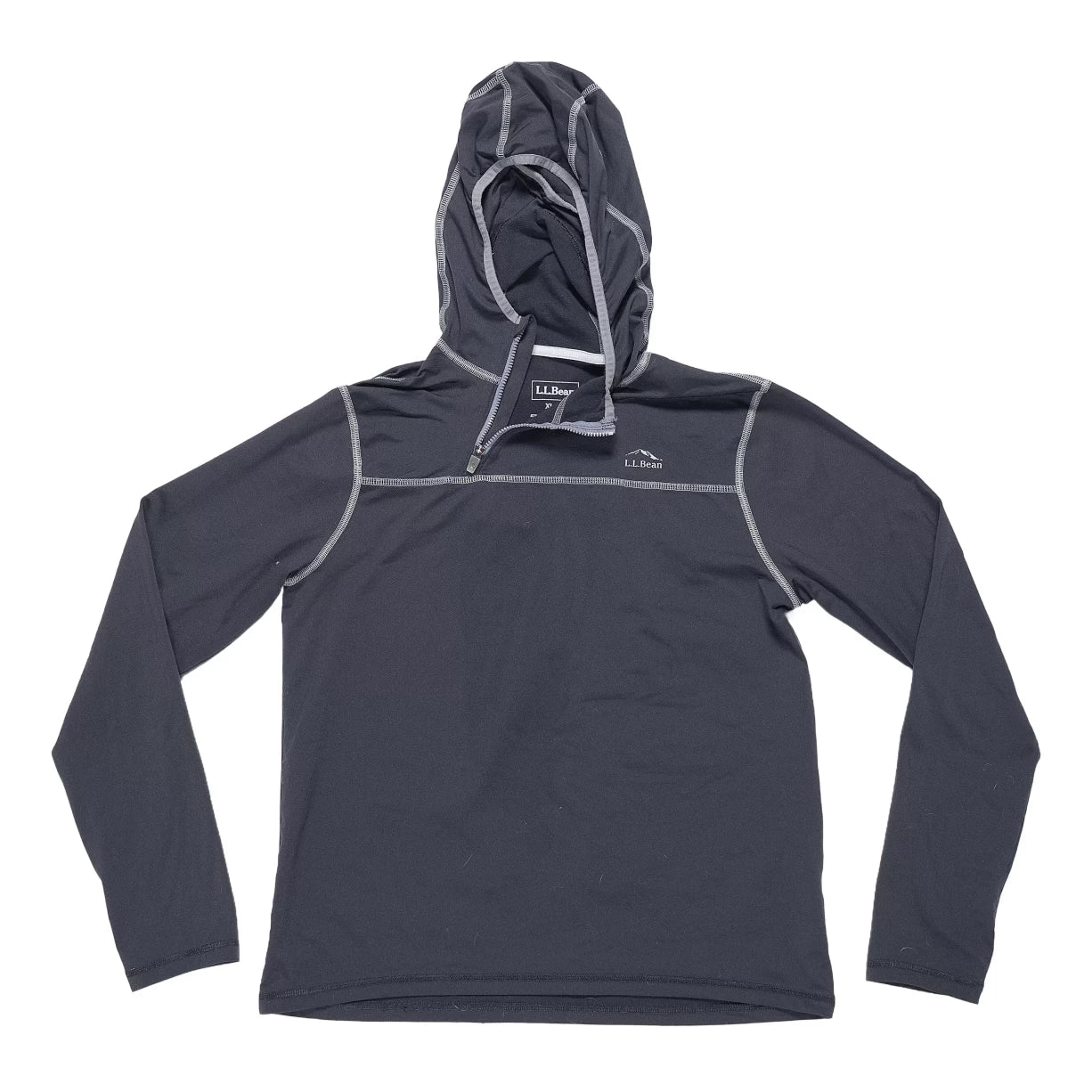 L.L. Bean Hooded Quarter Zip - Kids' - Image 2