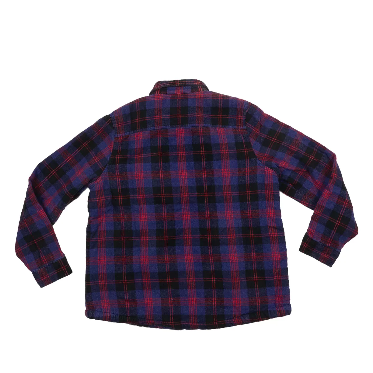L.L. Bean Scotch Plaid Sherpa Lined Top - Women's - Image 2