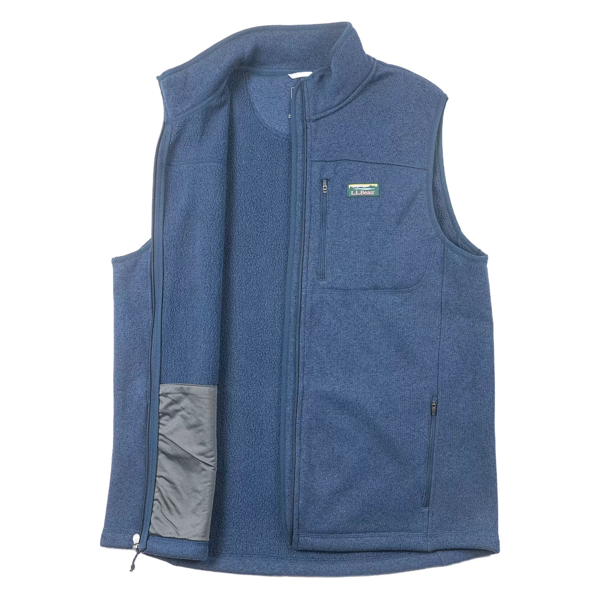LL Bean Sweater Fleece Vest - Men's - Image 2