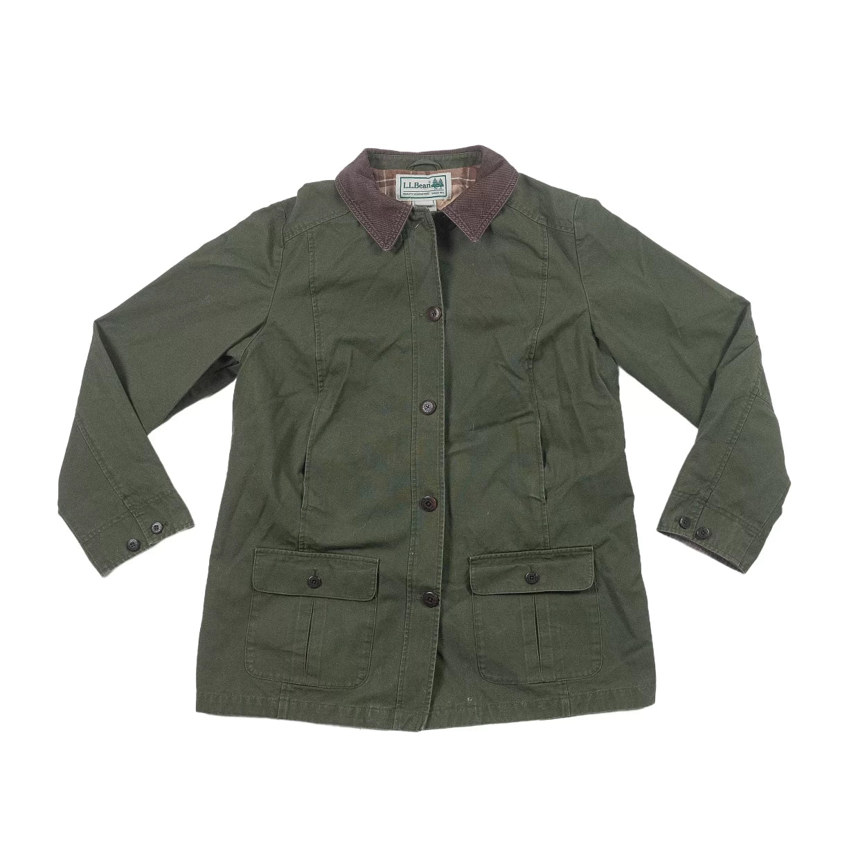 L.L.Bean Adirondack Barn Flannel Lined Coat - Women's