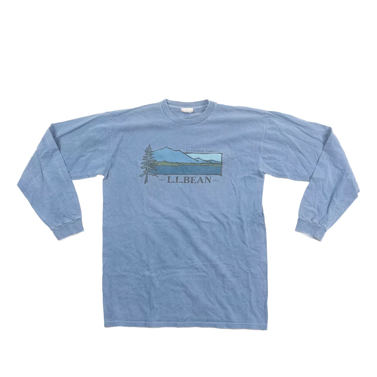 L.L.Bean Vintage LS Crew Pullover - Women's