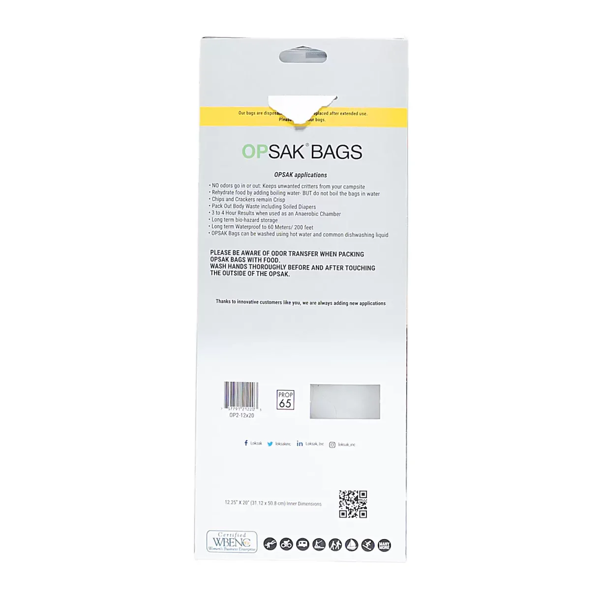 Loksak OPSAK Odor-Proof Barrier Bags - Image 2