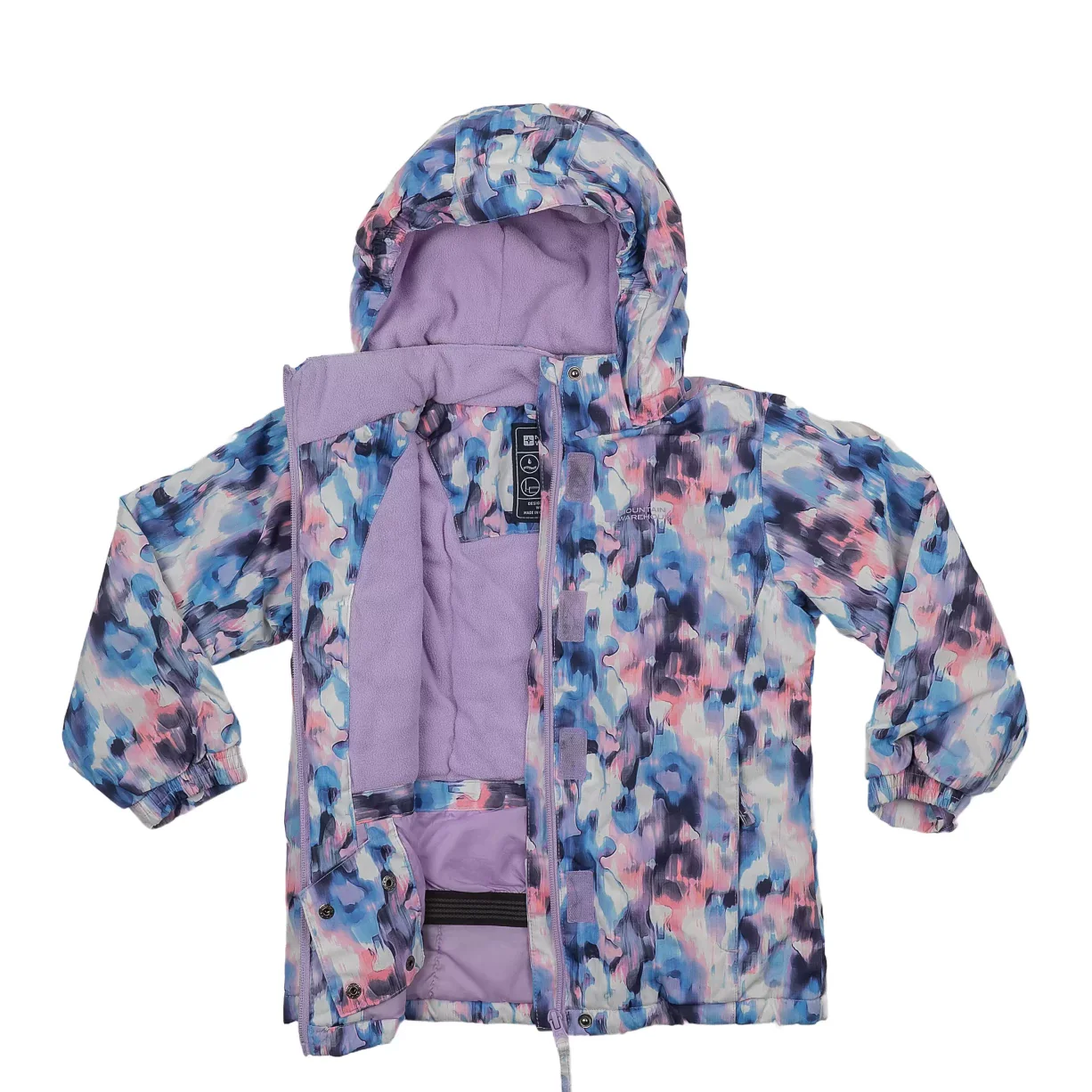 Mountain warehouse Snowdrop Printed Ski Jacket - Girls' - Image 2