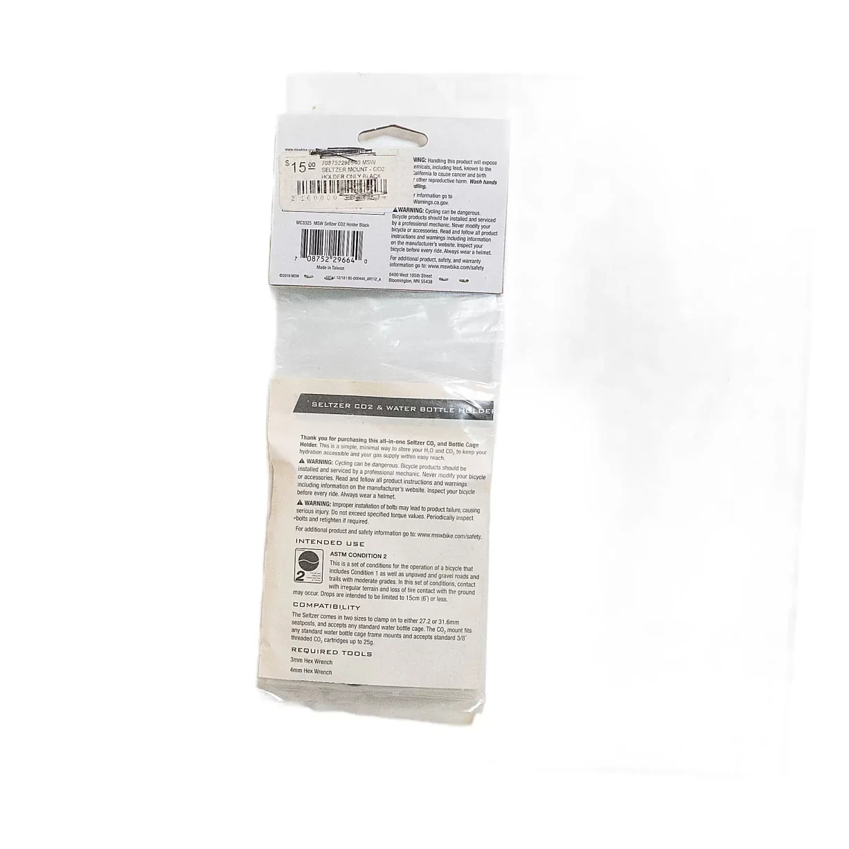 MSW Seltzer Co2 Holder - Image 2