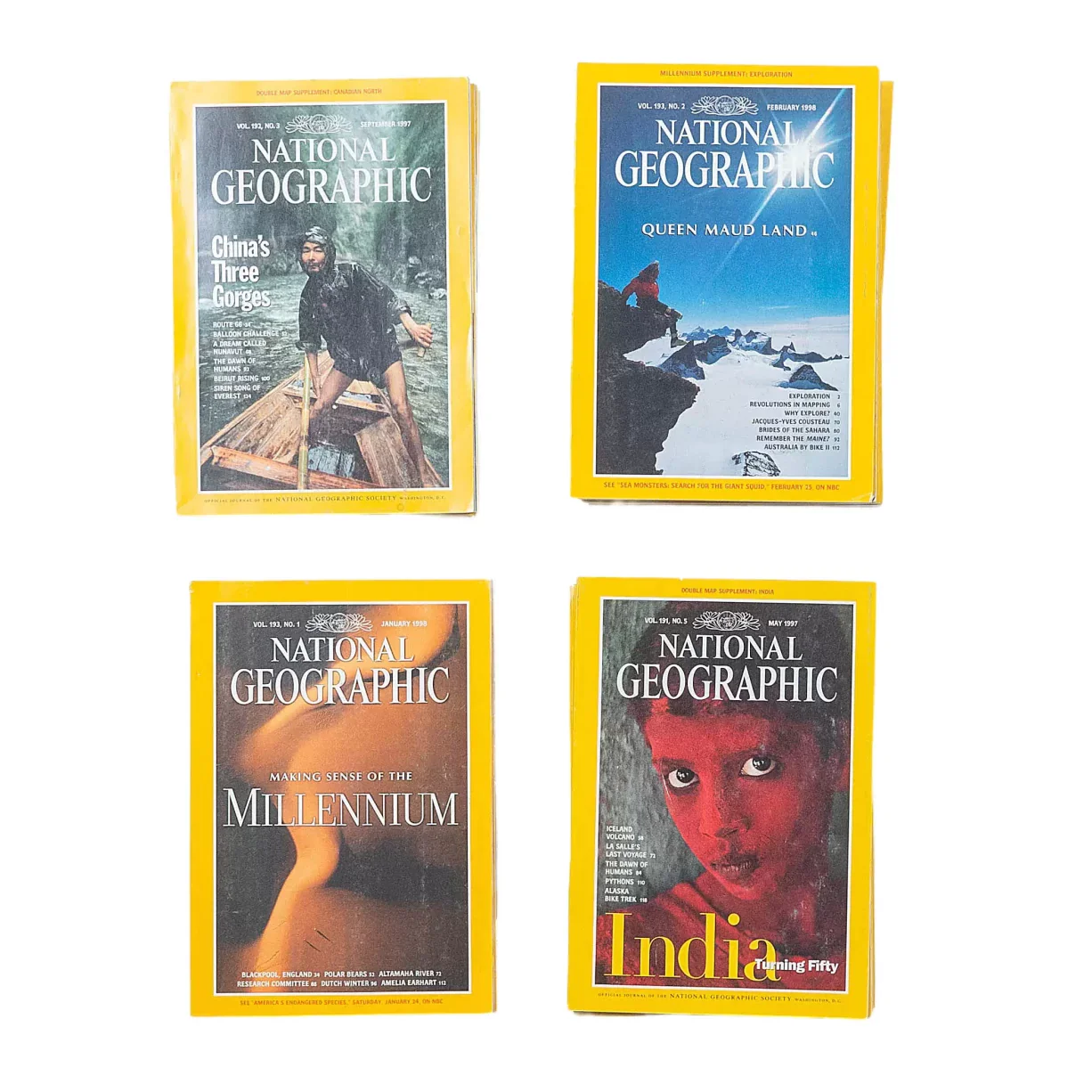 National Geographic Vintage 90s Magazine Collection - Image 2