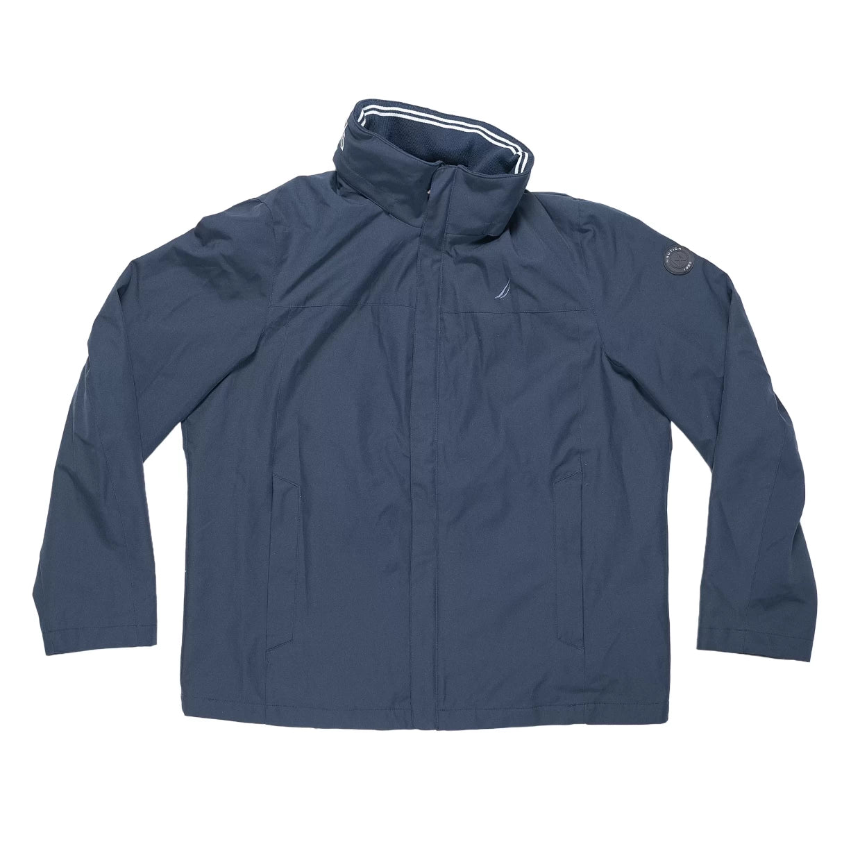 NAUTICA Bomber Jacket With Packable Hood - Men's