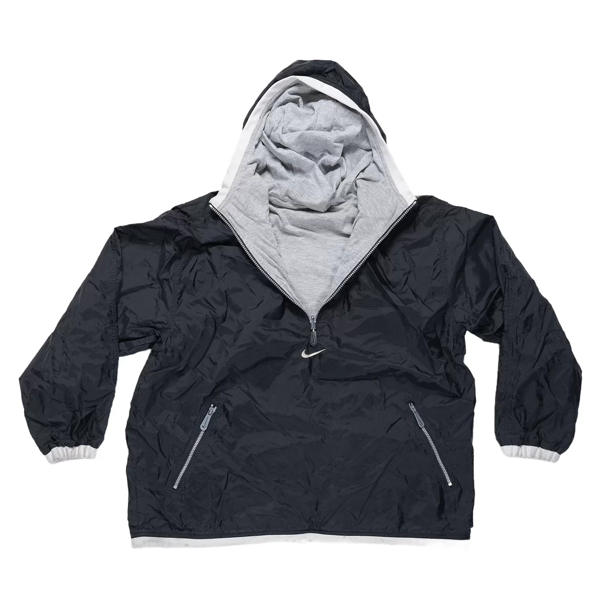 Nike 1/2 Zip Reversible Anorak Wind Jacket - Men's - Image 2
