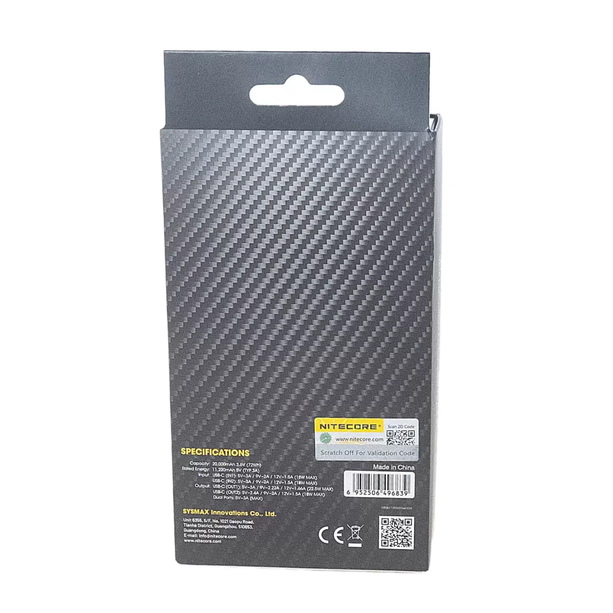 Nitecore NB20000 Gen 3 Dual USB-C Power Bank - Image 2