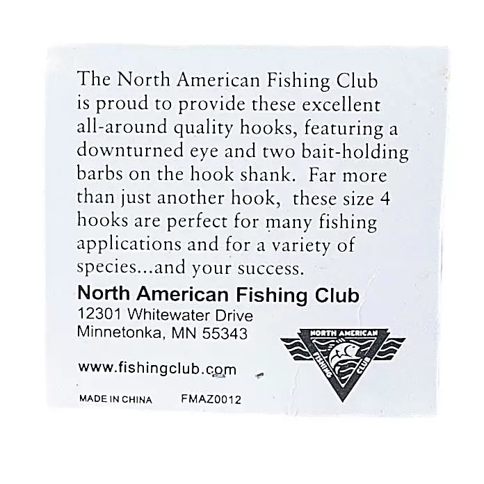 North American Fishing Club Bait Holder Hooks - Image 2