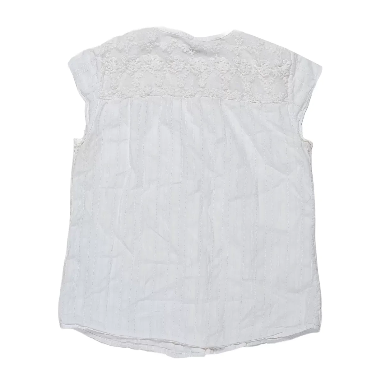 Orvis Cap Sleeve Blouse with Embroidery - Women's - Image 2