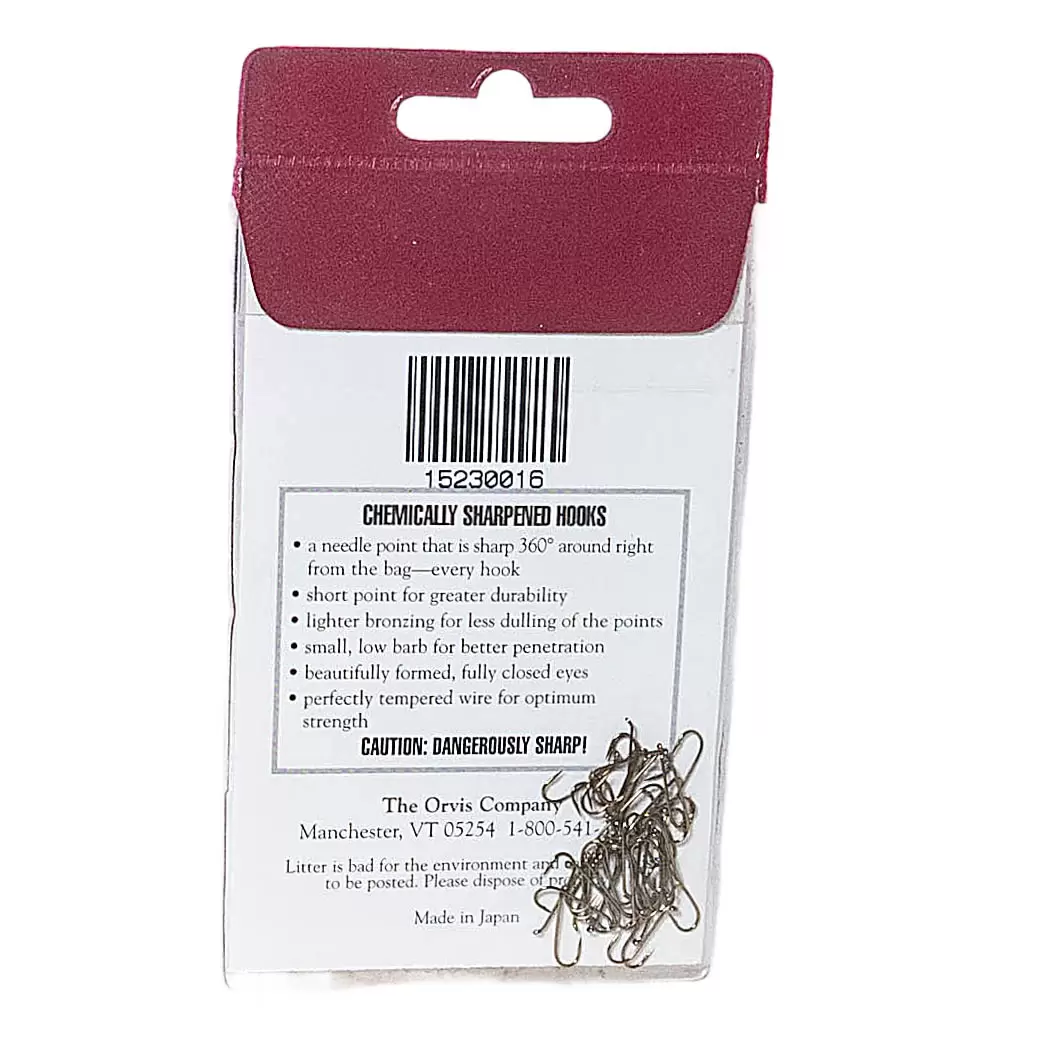 Orvis Extra Fine Dry Fly Hook - Image 2
