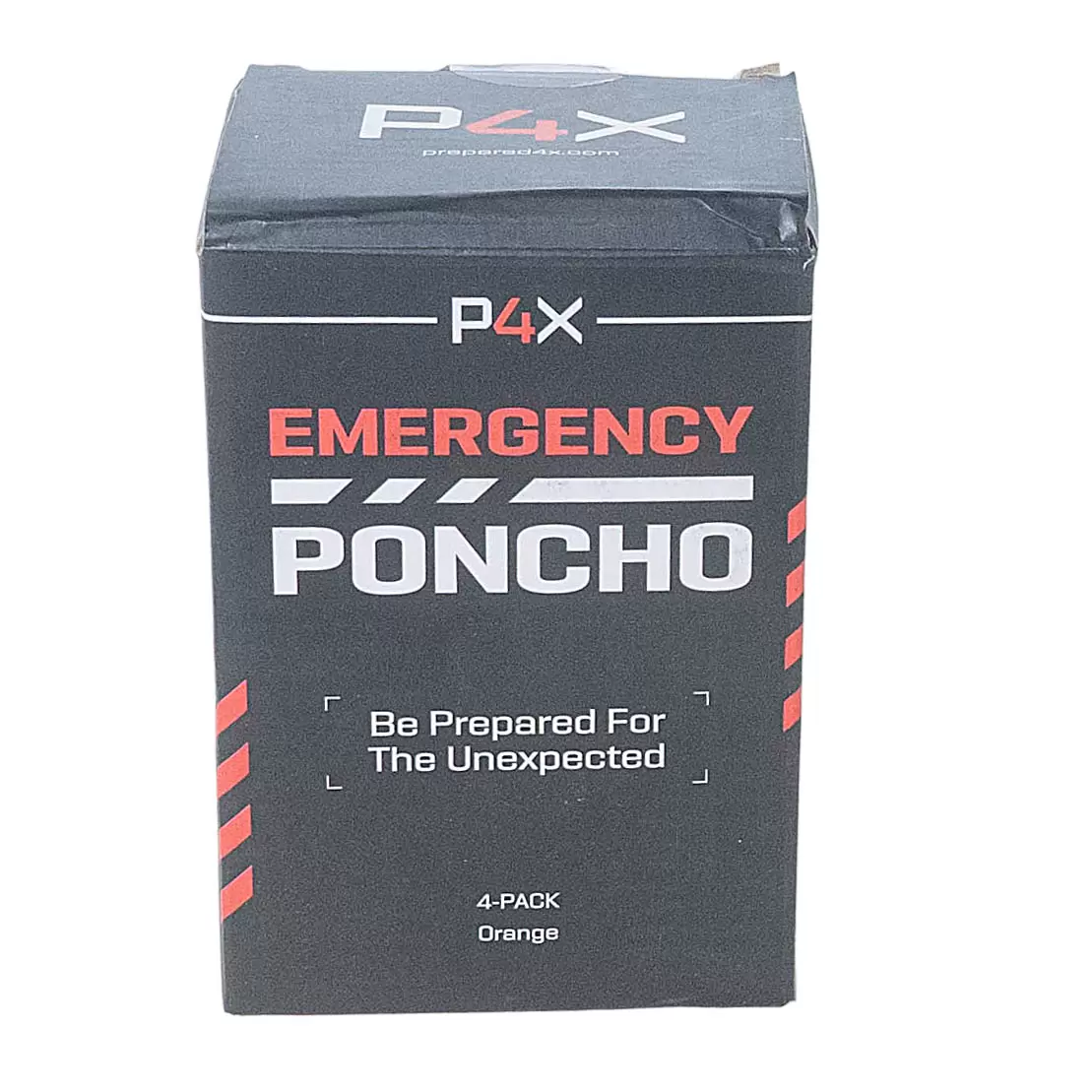 P4X Emergency Poncho 4 Pack
