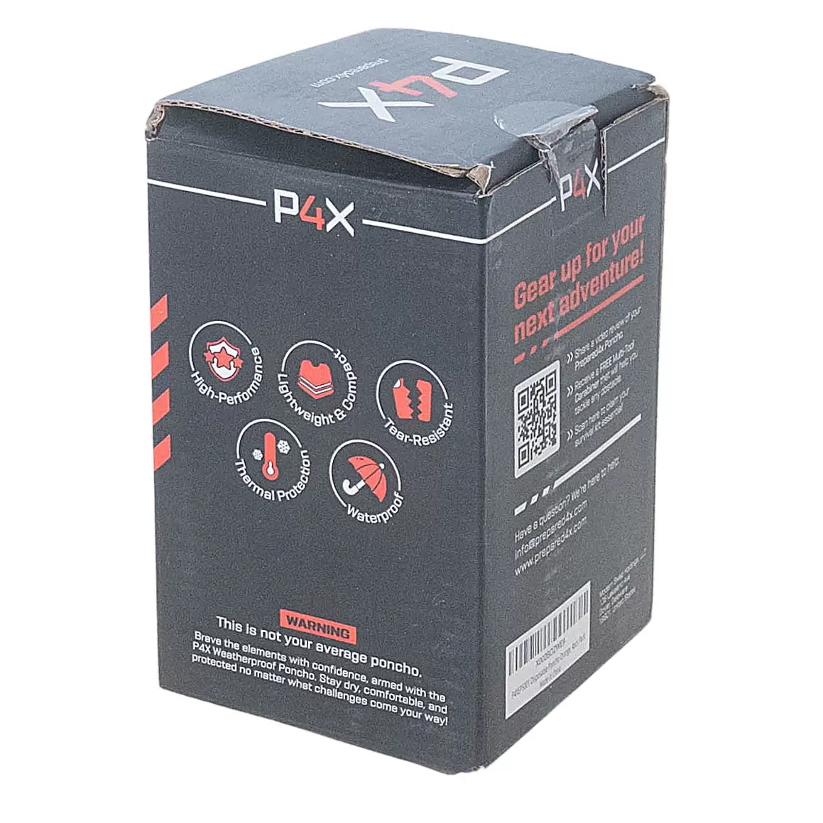 P4X Emergency Poncho 4 Pack - Image 2