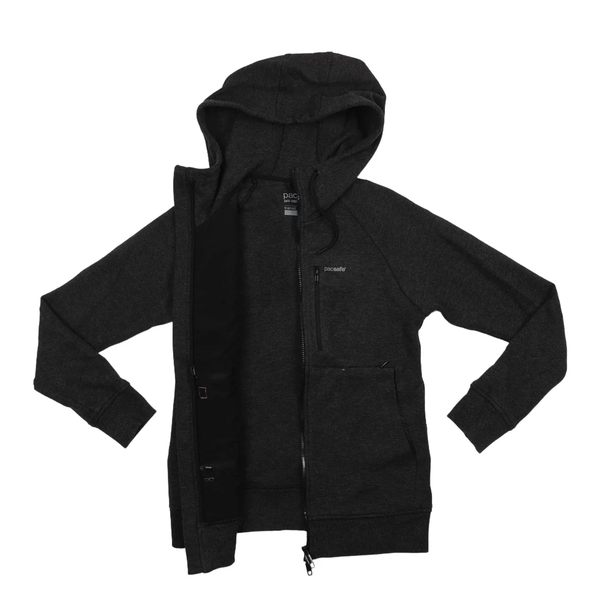 Pacsafe Transit Anti-Theft Zip Hoodie - Women's - Image 2