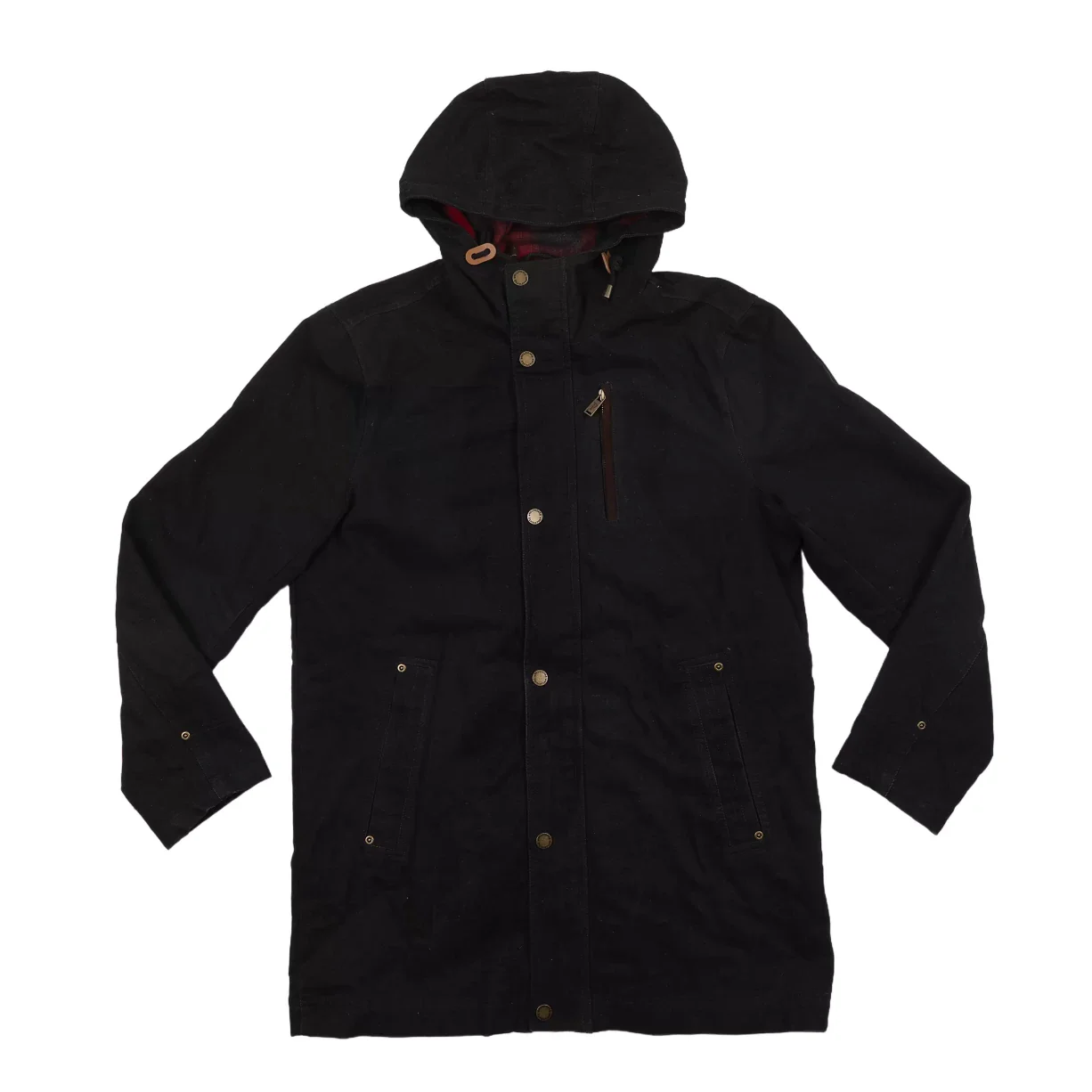 Pendleton Black Hawk Hooded Canvas Jacket - Men's