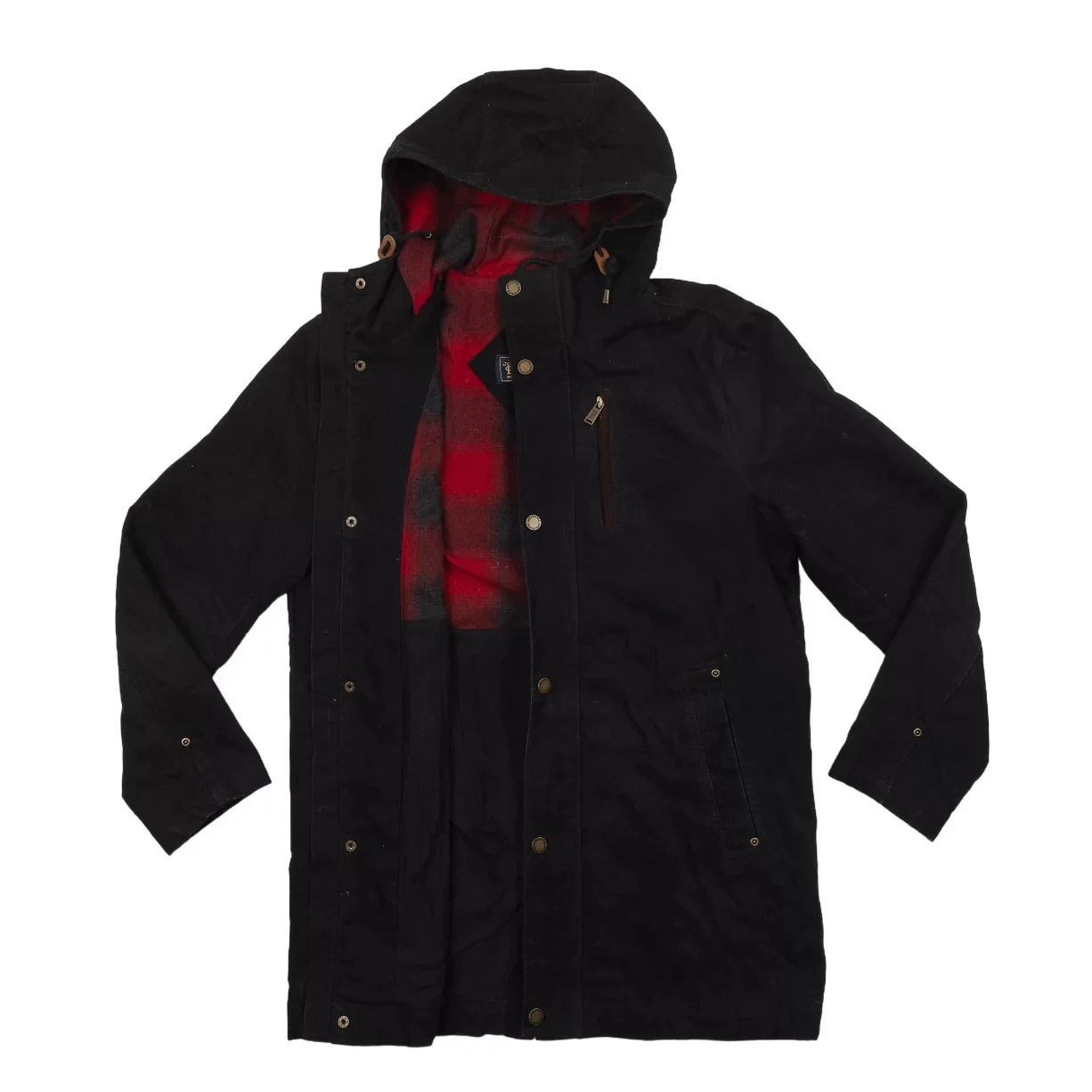 Pendleton Black Hawk Hooded Canvas Jacket - Men's - Image 2