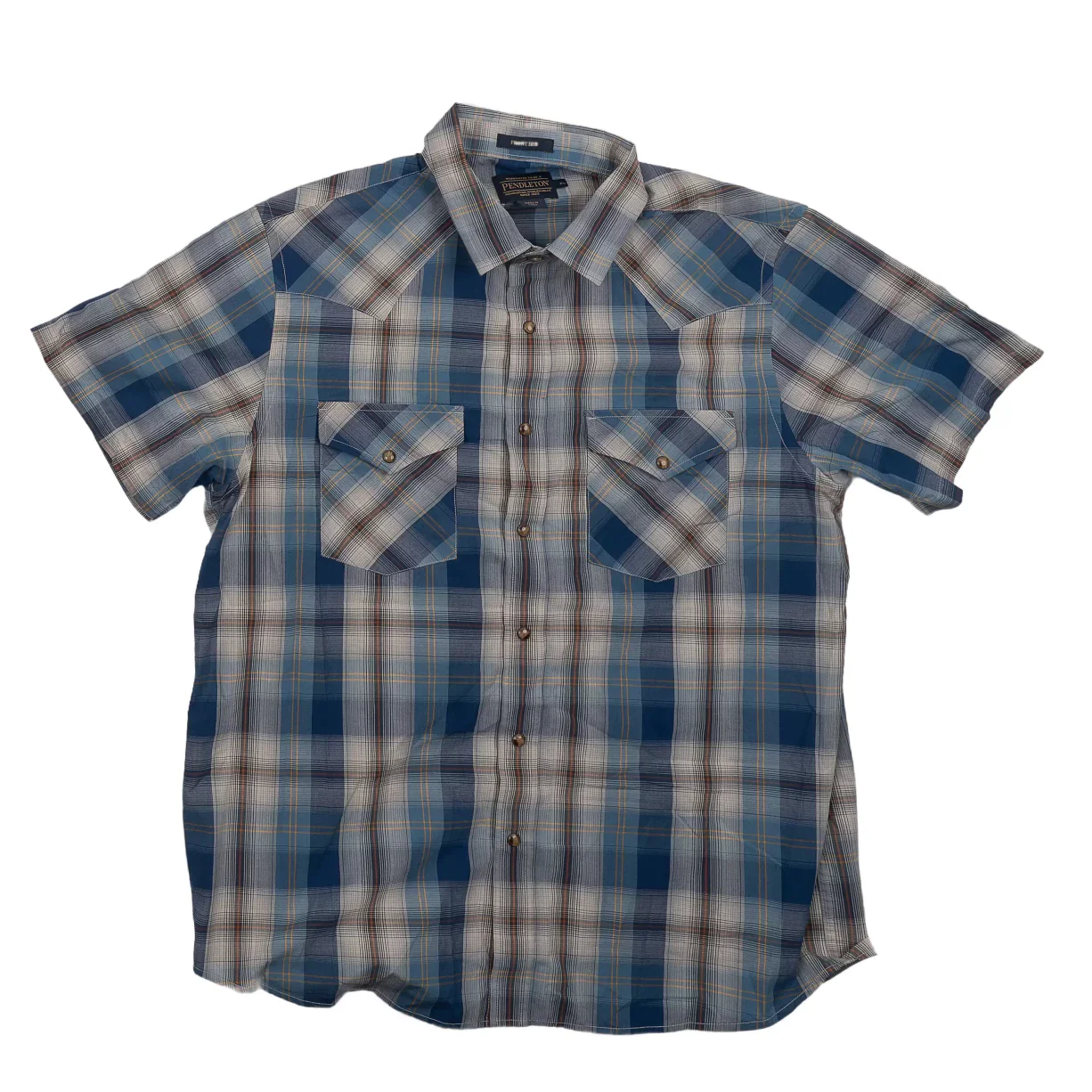 Pendleton Short Sleeve Plaid Frontier Shirt - Men's