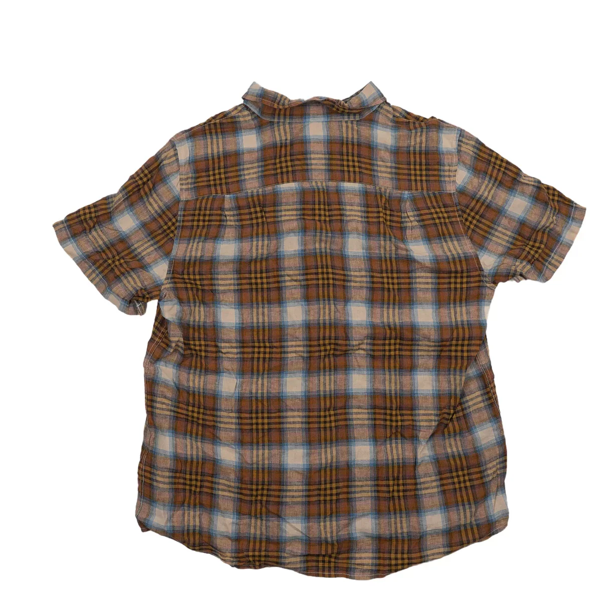 Pendleton Short Sleeve Plaid Shoreline Linen Shirt - Men's - Image 2